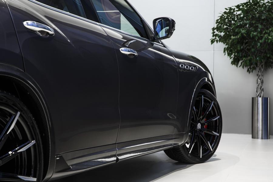 Детали экстерьера Maserati Levante Shtorm in Grey by Larte Design 2017 года  (фото 2 из 17)